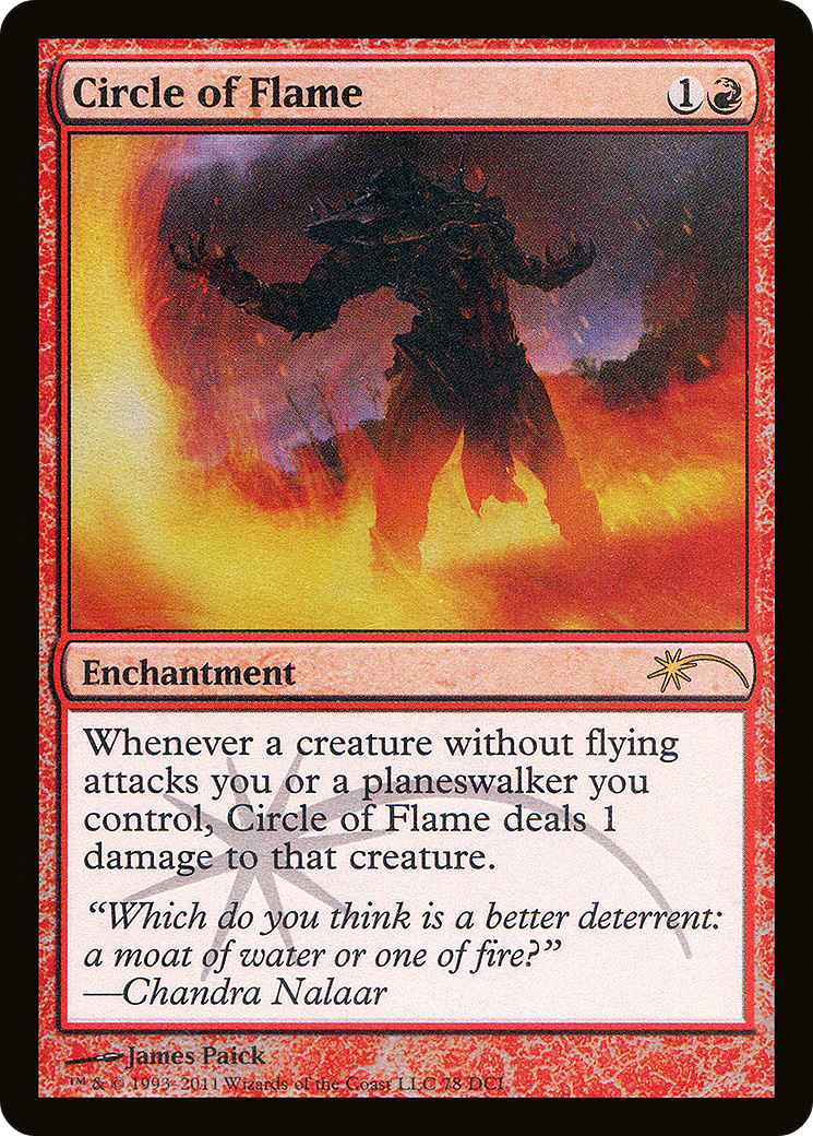 Circle of Flame (078) Foil - DCI Promos