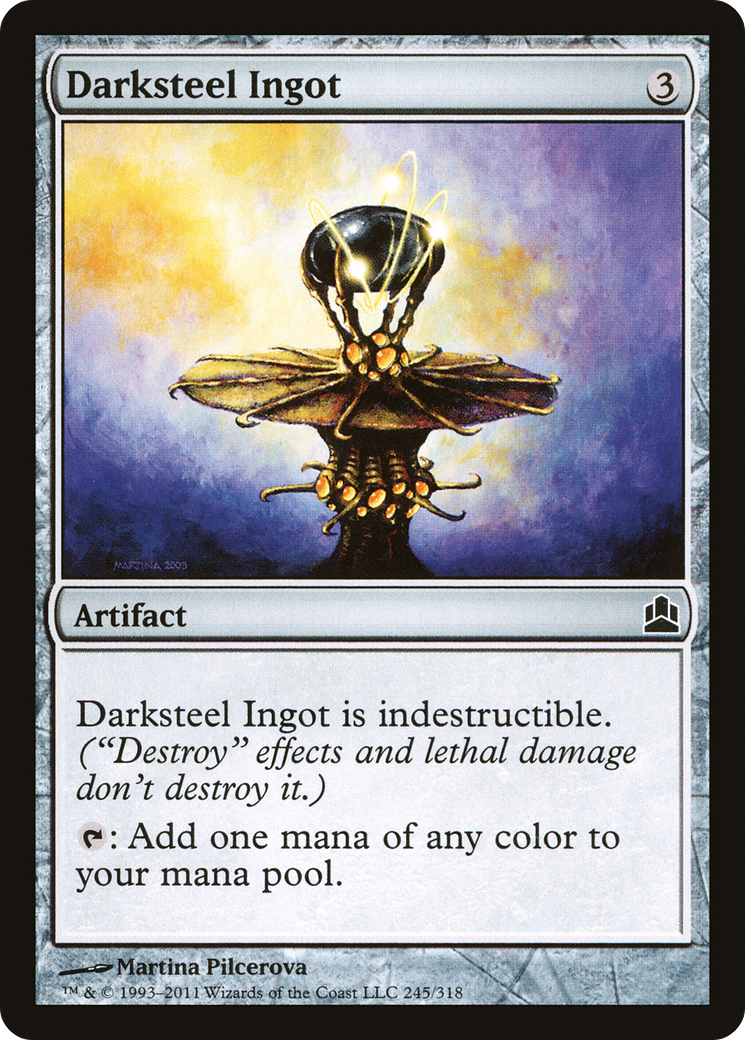 Darksteel Ingot (245) - Commander 2011