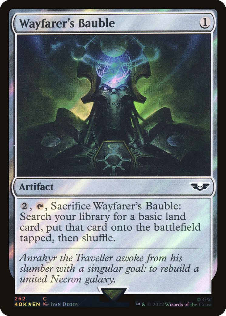 Wayfarer's Bauble (262) Surge Foil - Warhammer 40,000 Commander