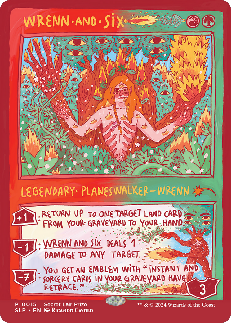 Wrenn and Six (015) Foil - Secret Lair Showdown