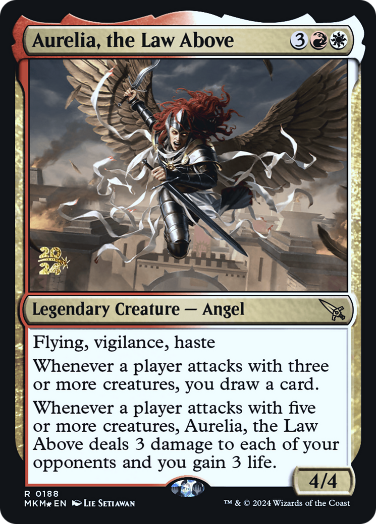 Aurelia, the Law Above (188) Foil - Murders at Karlov Manor Promos
