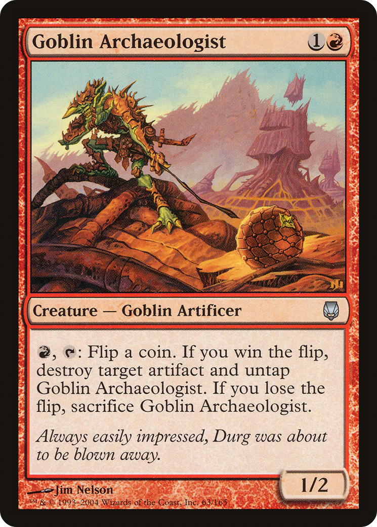 Goblin Archaeologist (063) Foil - Darksteel