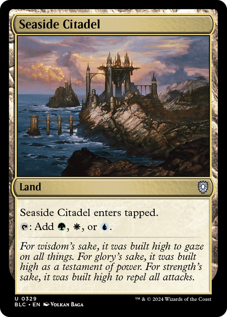 Seaside Citadel (329) - Bloomburrow Commander