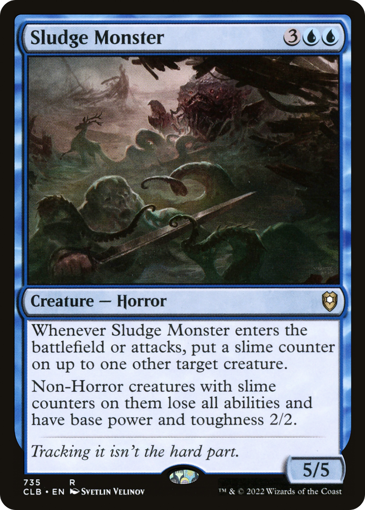 Sludge Monster (735) - Commander Legends: Battle for Baldur's Gate