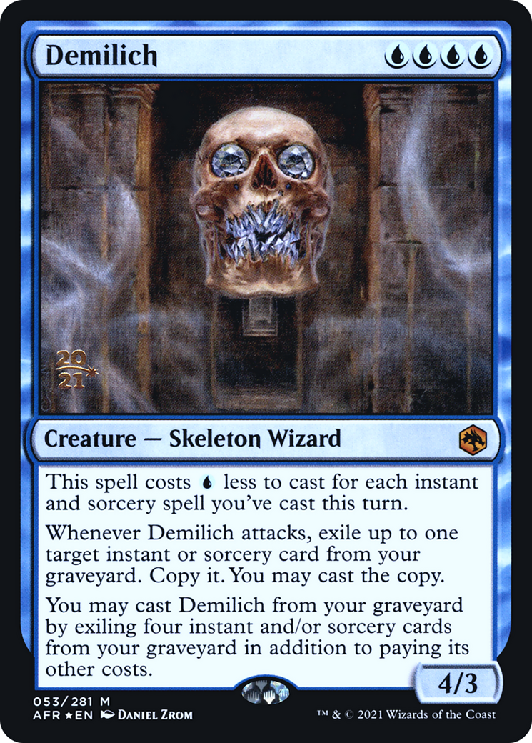 Demilich (053) Foil - Adventures in the Forgotten Realms Promos