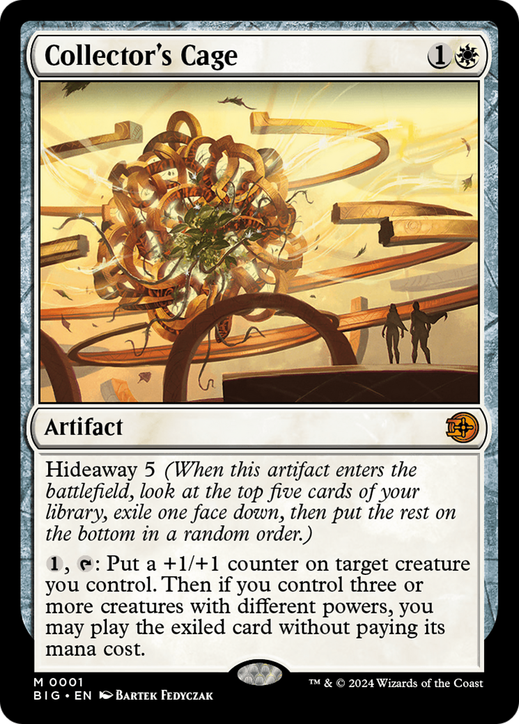 Collector's Cage (001) Foil - The Big Score
