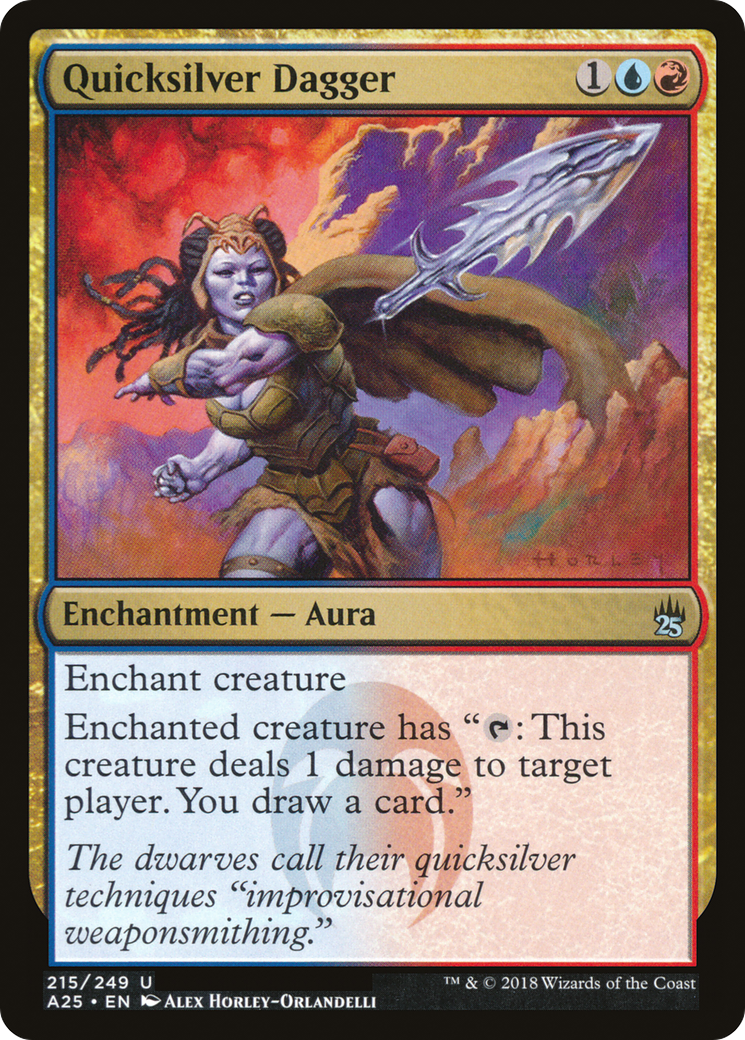 Quicksilver Dagger (215) - Masters 25