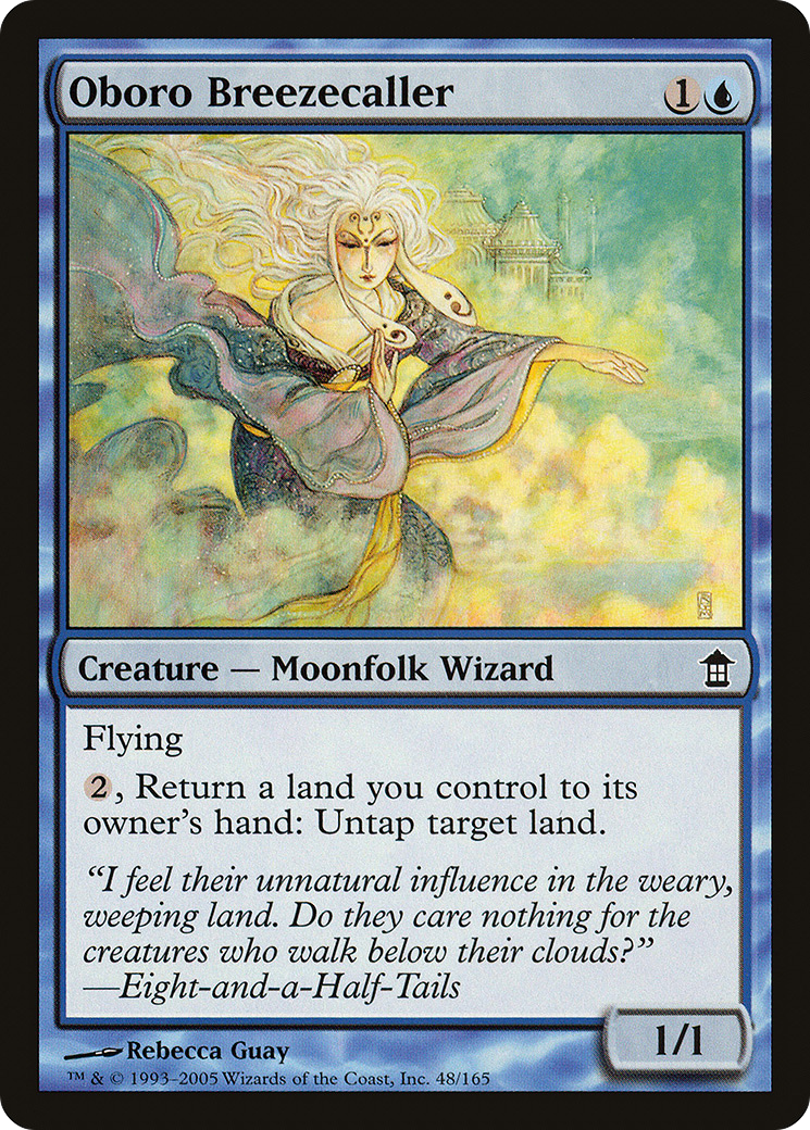 Oboro Breezecaller (048) - Saviors of Kamigawa