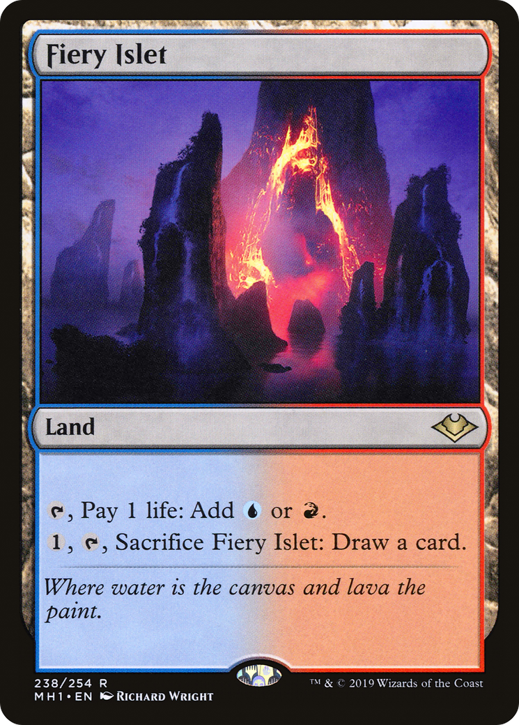 Fiery Islet (238) Foil - Modern Horizons