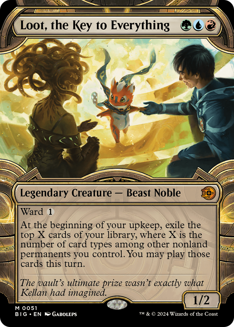 Loot, the Key to Everything (Showcase) (051) Foil - The Big Score