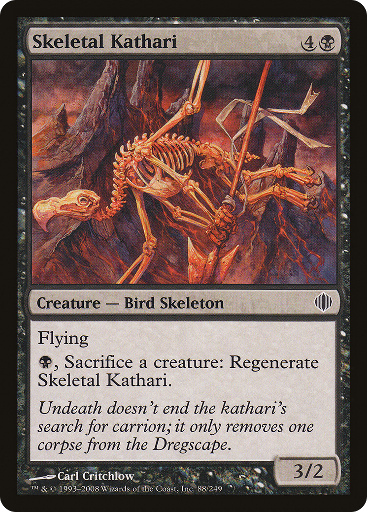 Skeletal Kathari (088) - Shards of Alara
