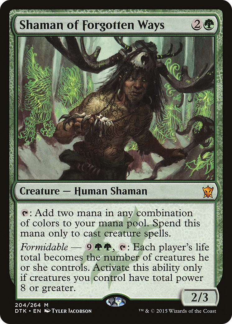 Shaman of Forgotten Ways (204) - Dragons of Tarkir
