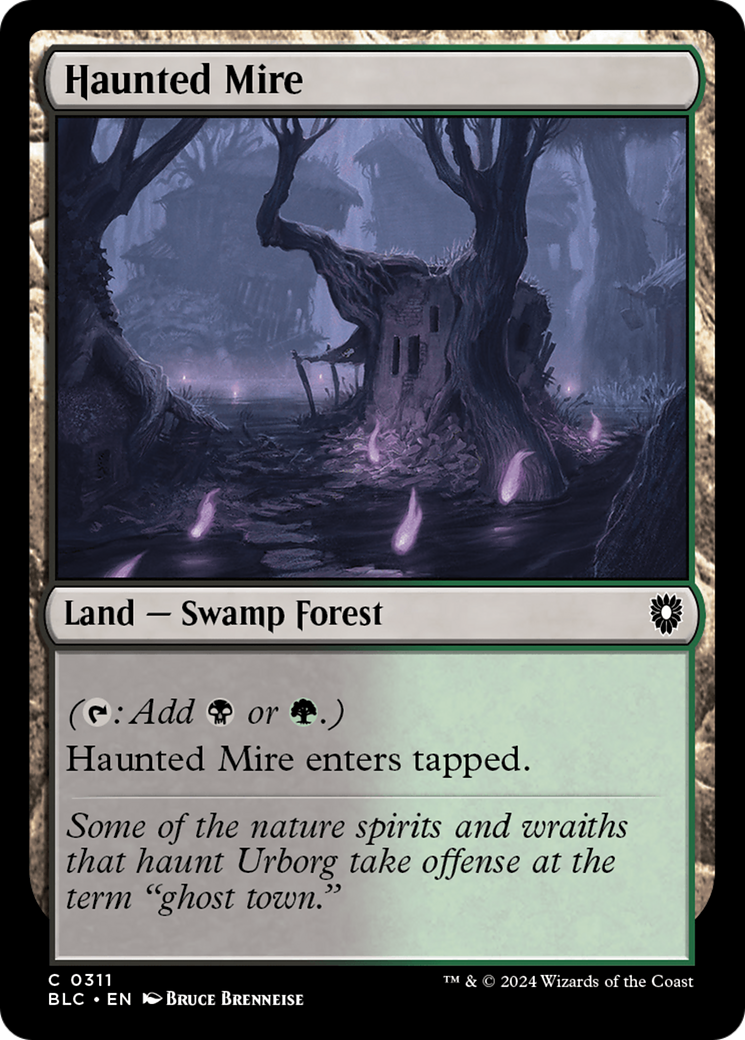 Haunted Mire (311) - Bloomburrow Commander