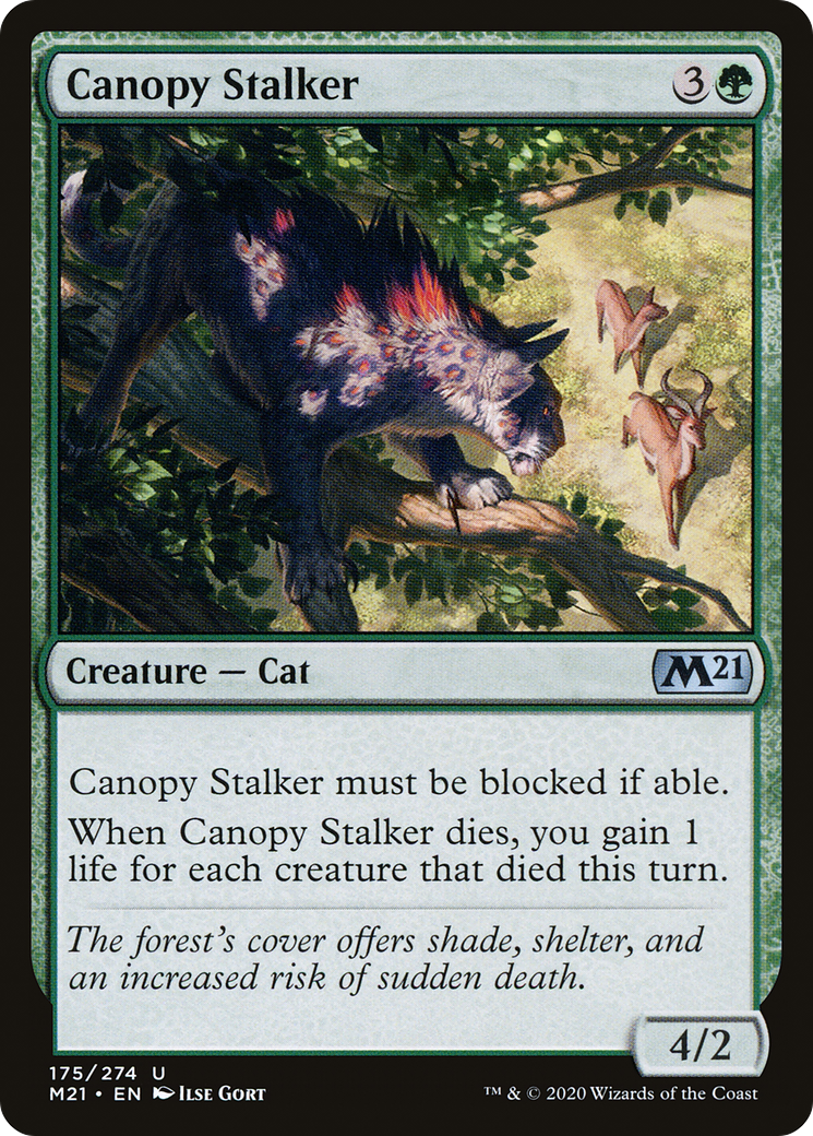 Canopy Stalker (175) Foil - Core Set 2021