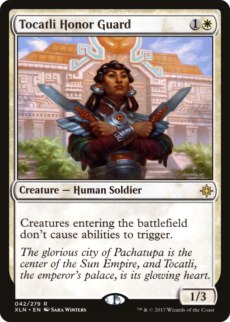 Tocatli Honor Guard (042) - Ixalan