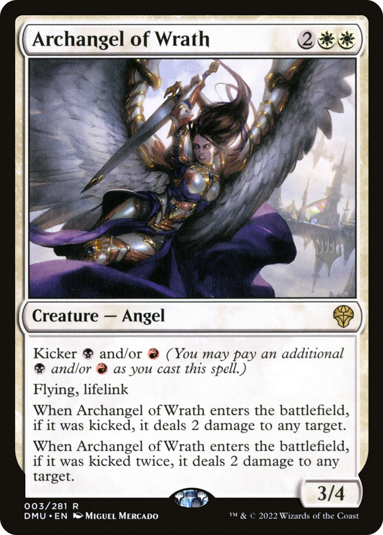 Archangel of Wrath (03p) - Dominaria United Promos