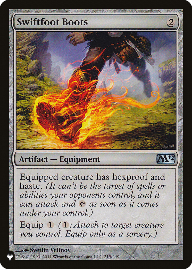 Swiftfoot Boots (M12-219) - The List