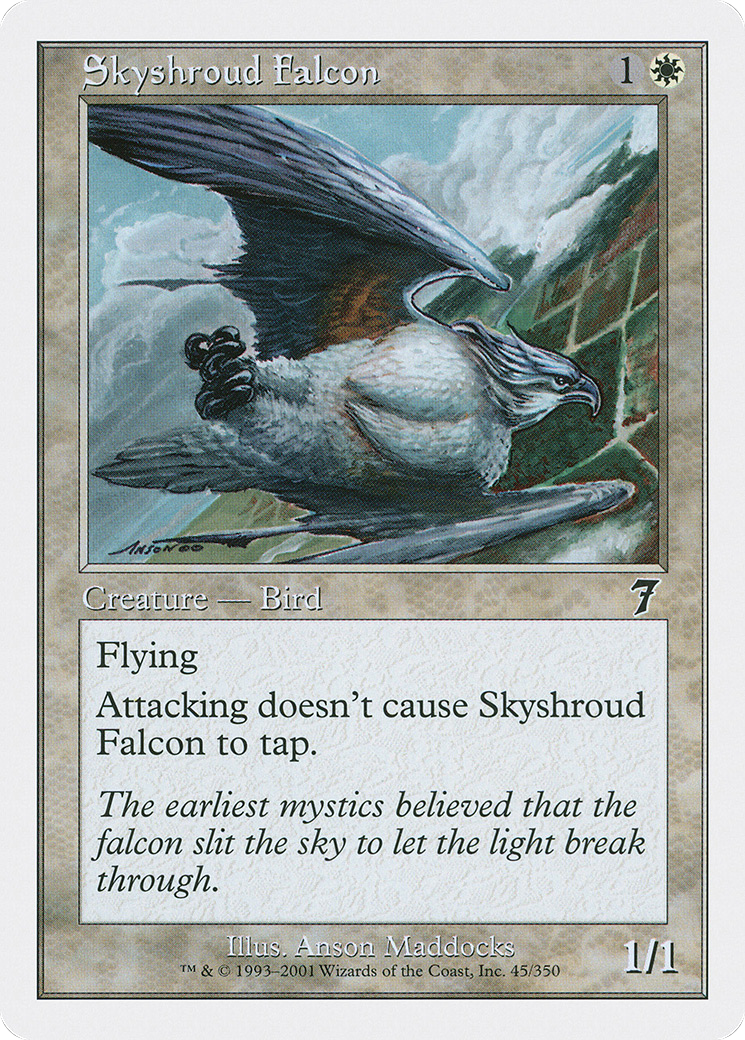 Skyshroud Falcon (045) - Seventh Edition