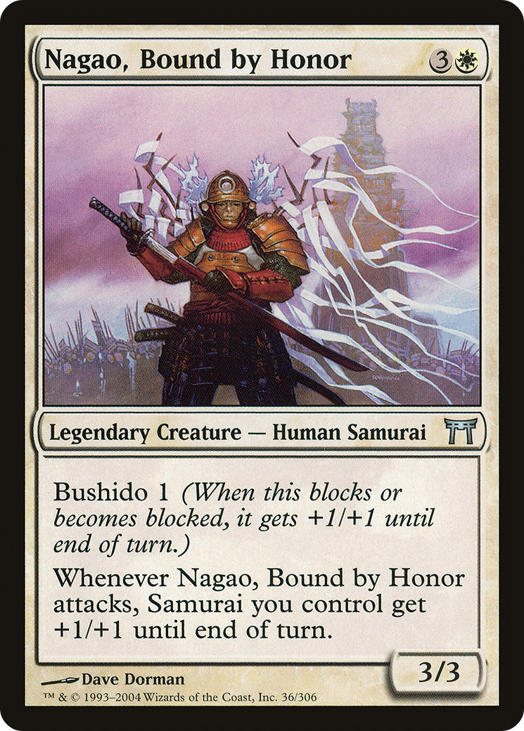 Nagao, Bound by Honor (036) - Champions of Kamigawa