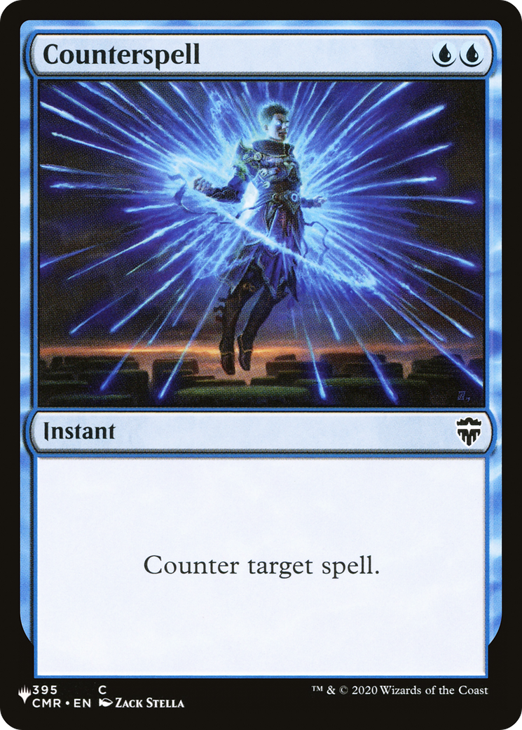 Counterspell (CMR-395) - The List