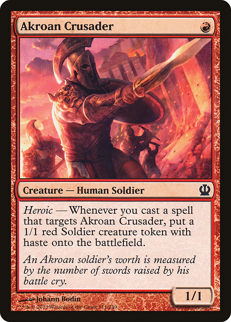 Akroan Crusader (111) - Theros