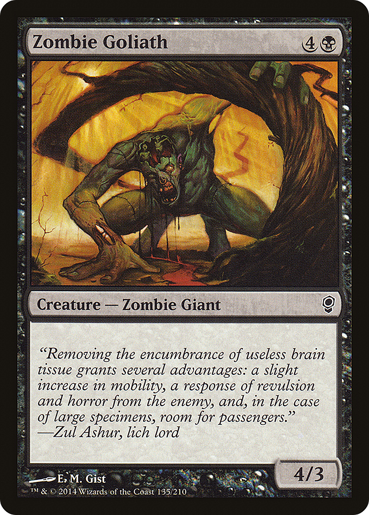 Zombie Goliath (135) Foil - Conspiracy