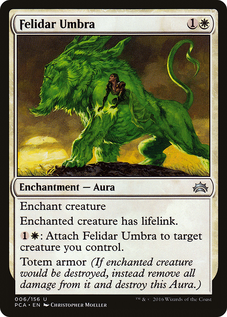 Felidar Umbra (006) - Planechase Anthology
