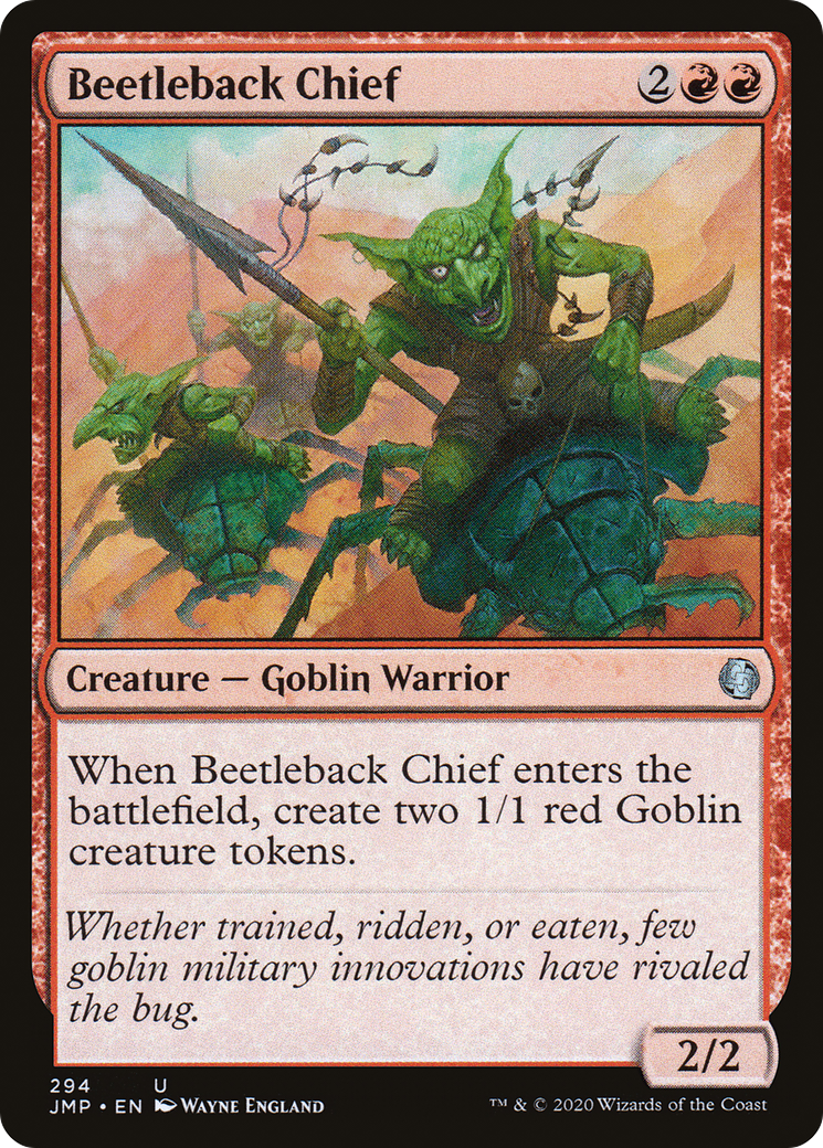 Beetleback Chief (294) - Jumpstart