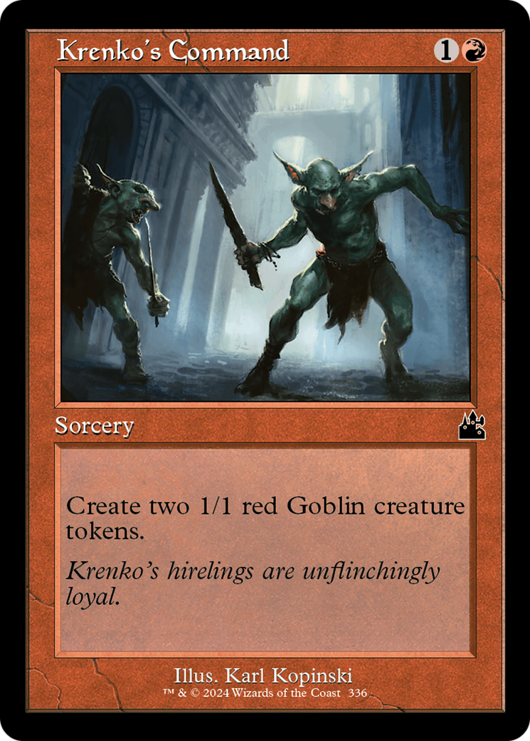 Krenko's Command (Retro) (336) - Ravnica Remastered