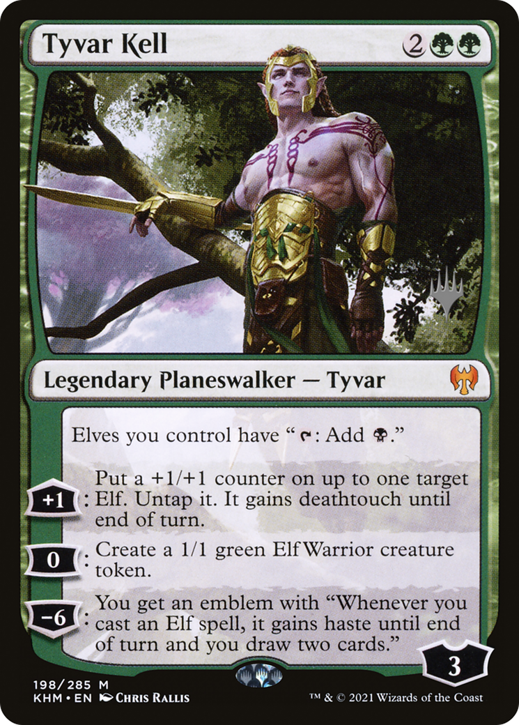 Tyvar Kell (198) Foil - Kaldheim Promos