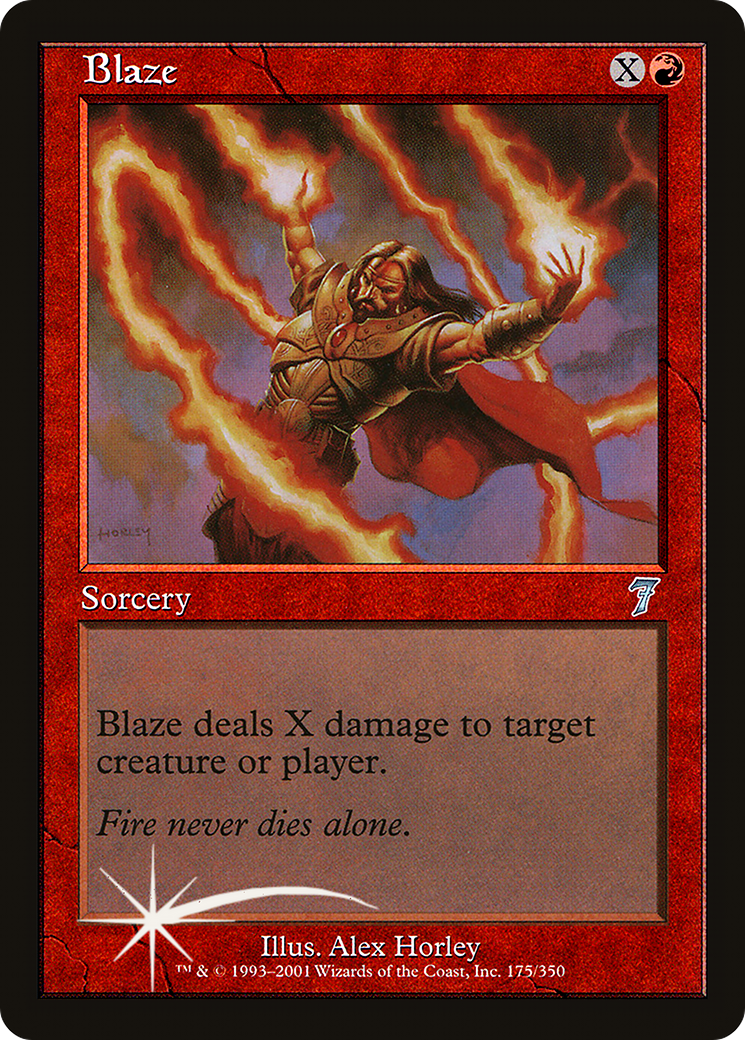 Blaze (175) - Seventh Edition
