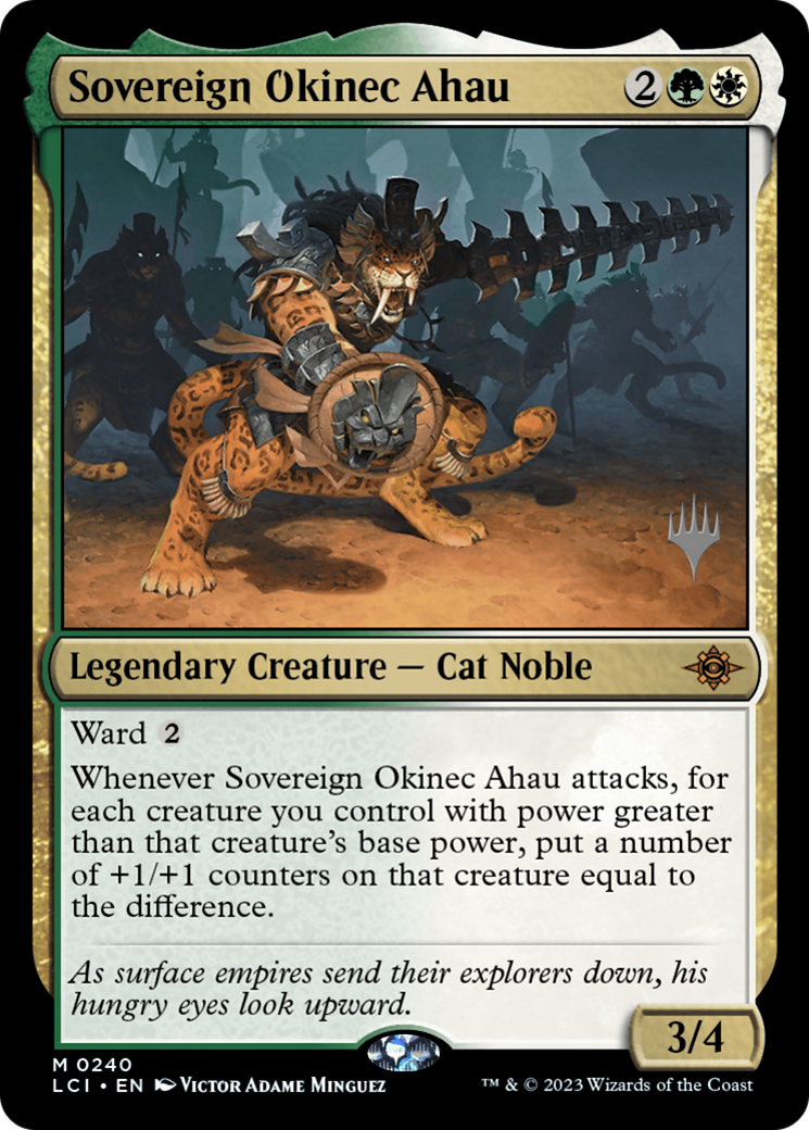 Sovereign Okinec Ahau (240) Foil - The Lost Caverns of Ixalan Promos