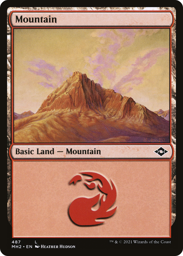 Mountain (487) Foil - Modern Horizons 2