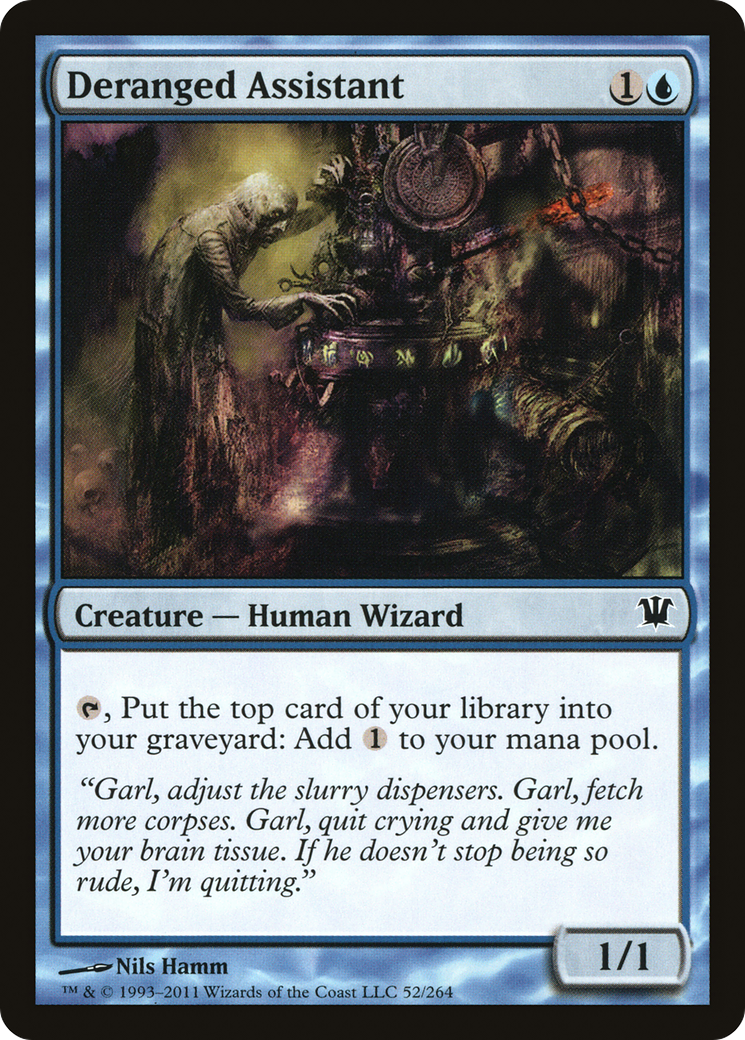 Deranged Assistant (052) Foil - Innistrad