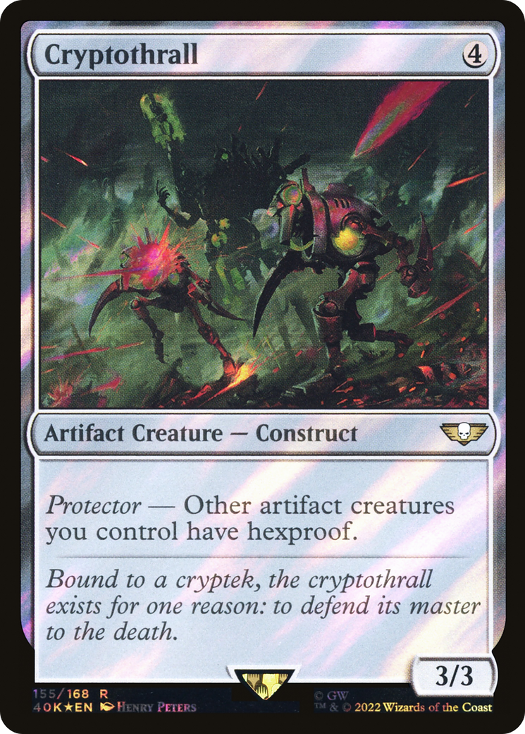 Cryptothrall (155) Surge Foil - Warhammer 40,000 Commander