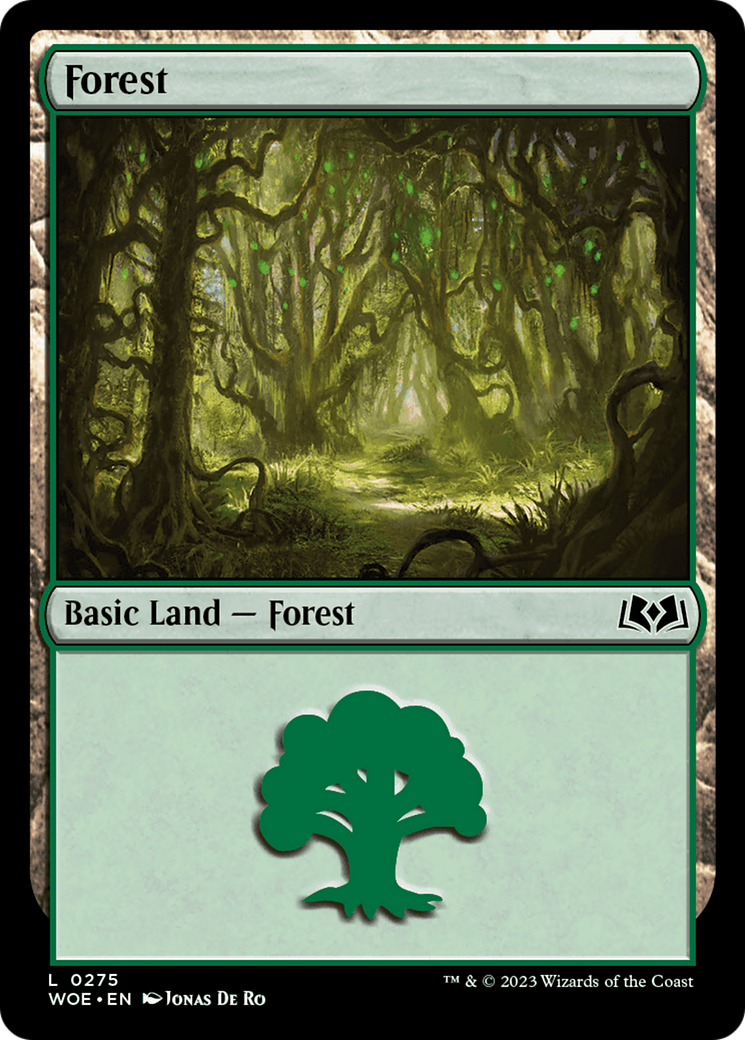 Forest (275) Foil - Wilds of Eldraine