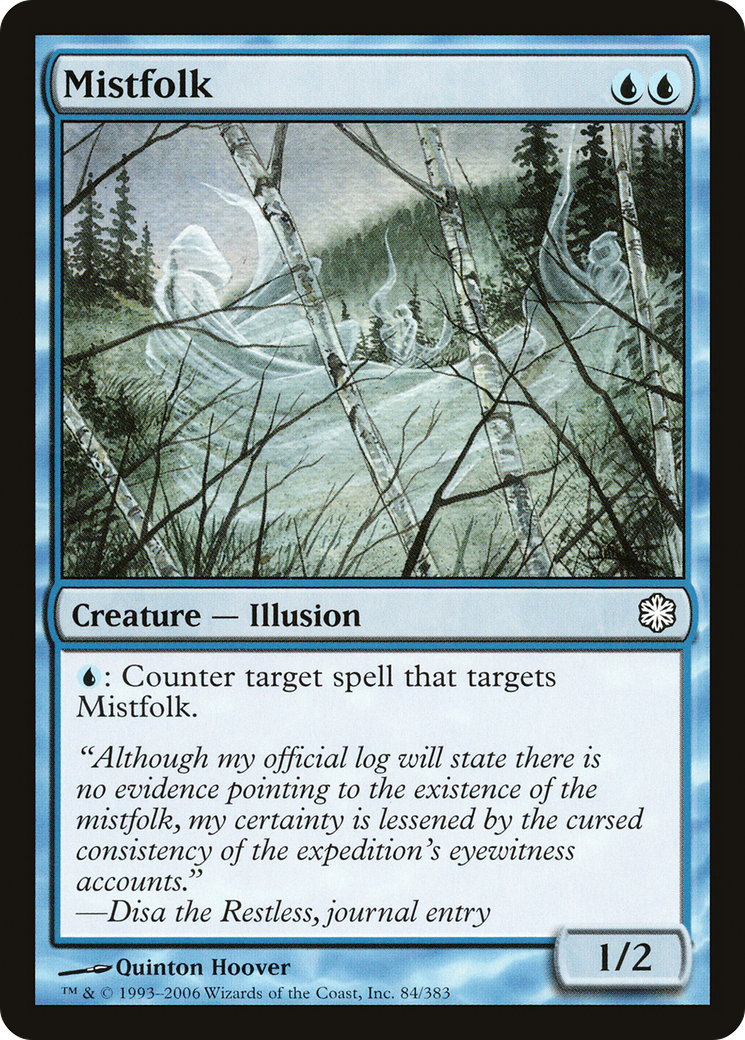 Mistfolk (084) - Coldsnap Theme Decks