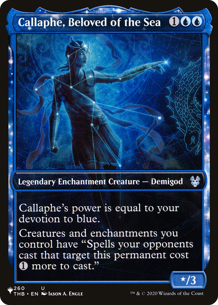 Callaphe, Beloved of the Sea (THB-260) - The List