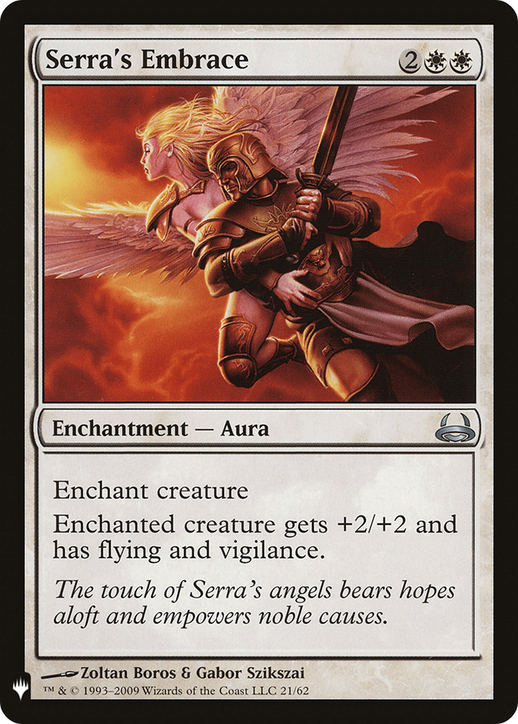 Serra's Embrace (DDC-21) - The List
