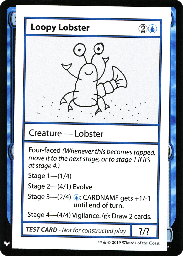 Loopy Lobster - Mystery Booster Playtest Cards 2019