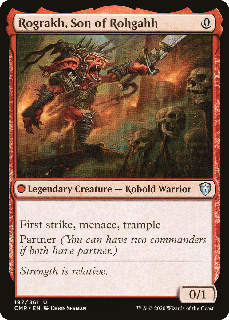 Rograkh, Son of Rohgahh (197) - Commander Legends