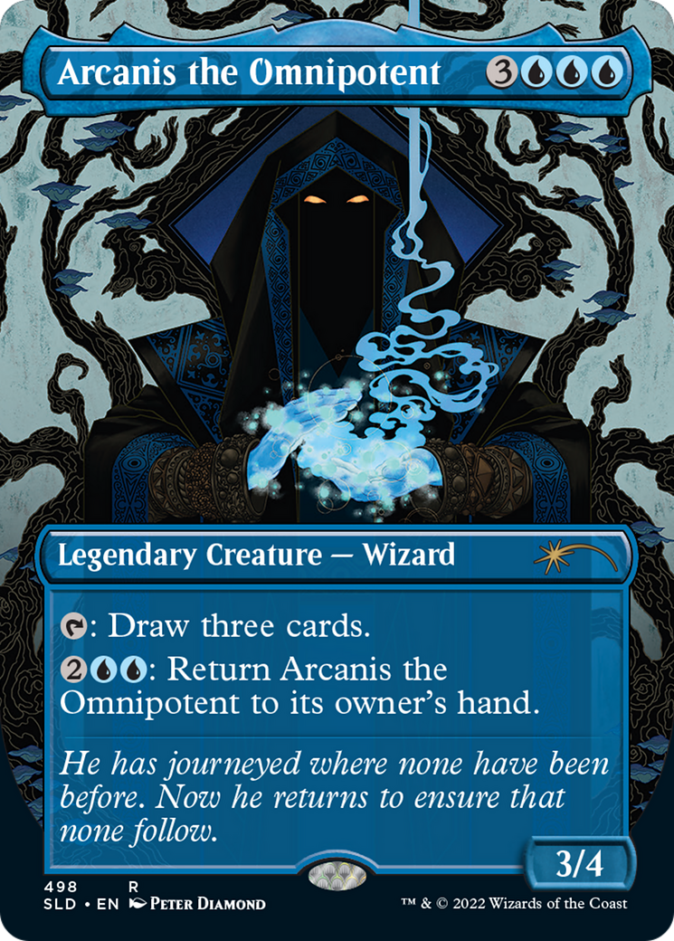 Arcanis the Omnipotent (498) Foil - Secret Lair Drop