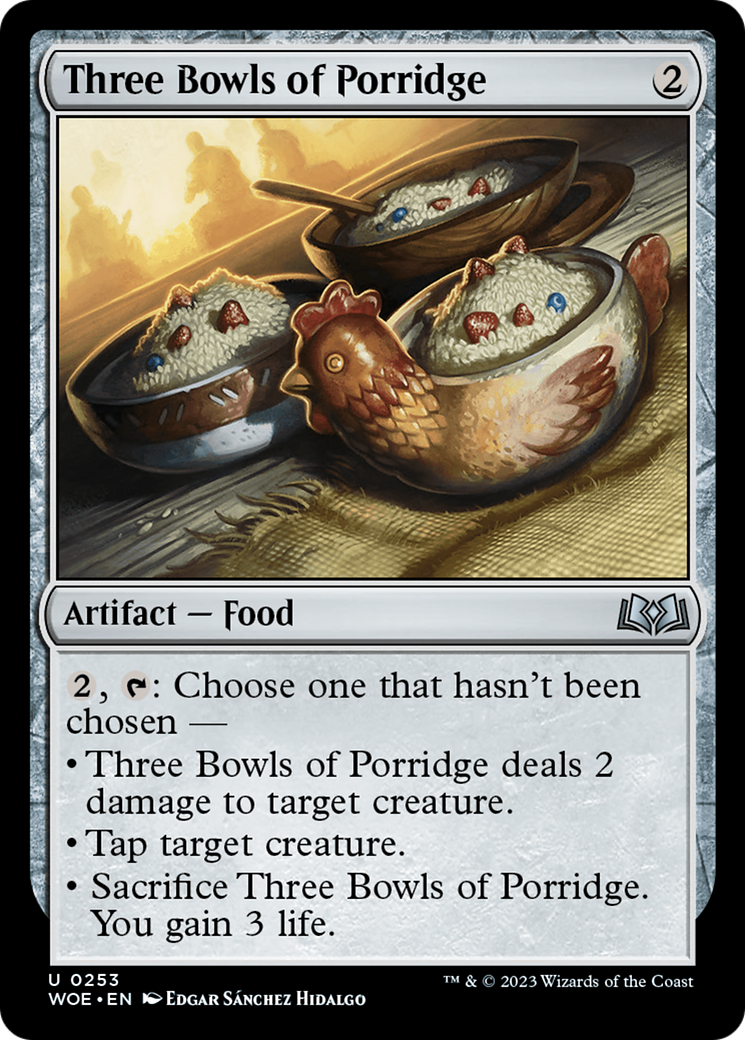 Three Bowls of Porridge (253) - Wilds of Eldraine