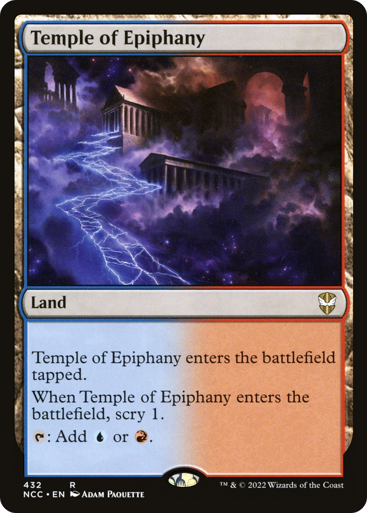 Temple of Epiphany (432) - New Capenna Commander