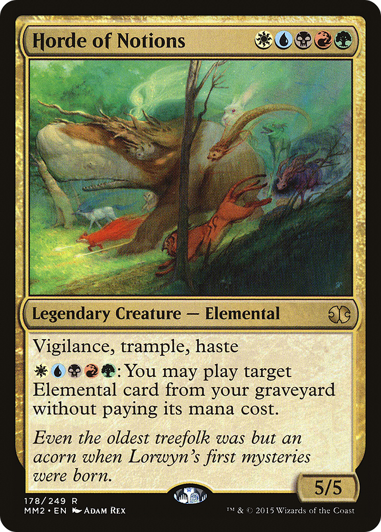 Horde of Notions (178) Foil - Modern Masters 2015