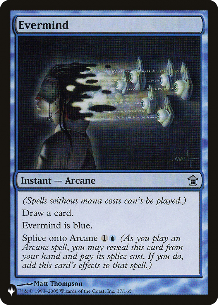 Evermind (SOK-37) - The List
