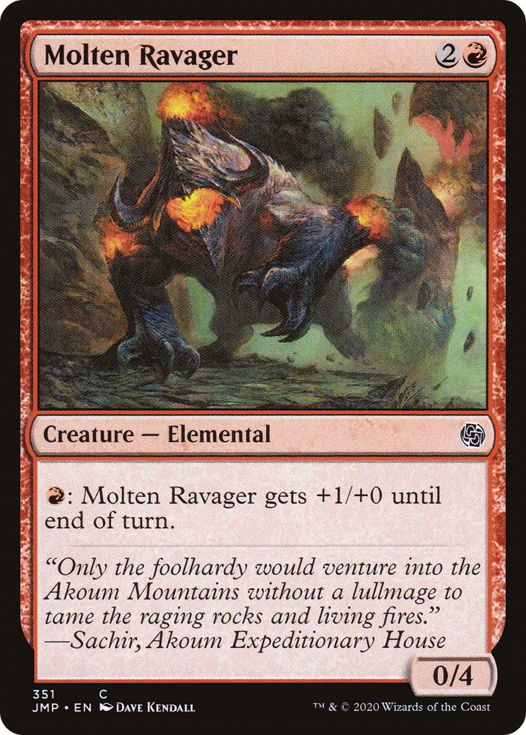 Molten Ravager (351) - Jumpstart