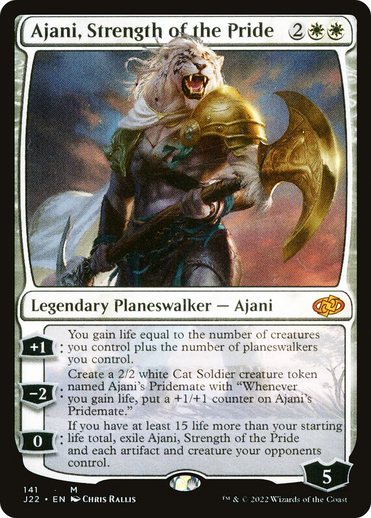 Ajani, Strength of the Pride (141) - Jumpstart 2022