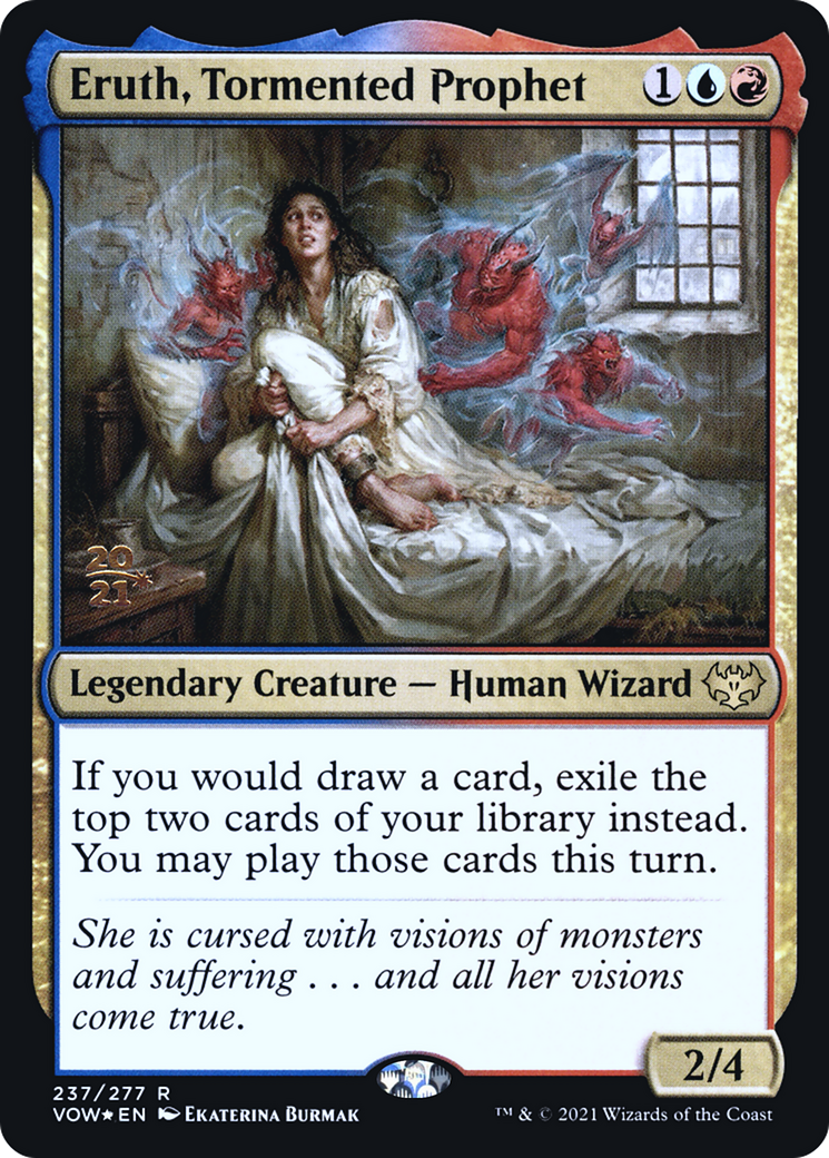 Eruth, Tormented Prophet (237s) Foil - Innistrad: Crimson Vow Promos
