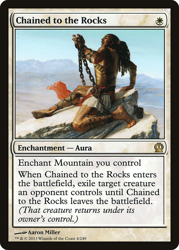 Chained to the Rocks (004) Foil - Theros